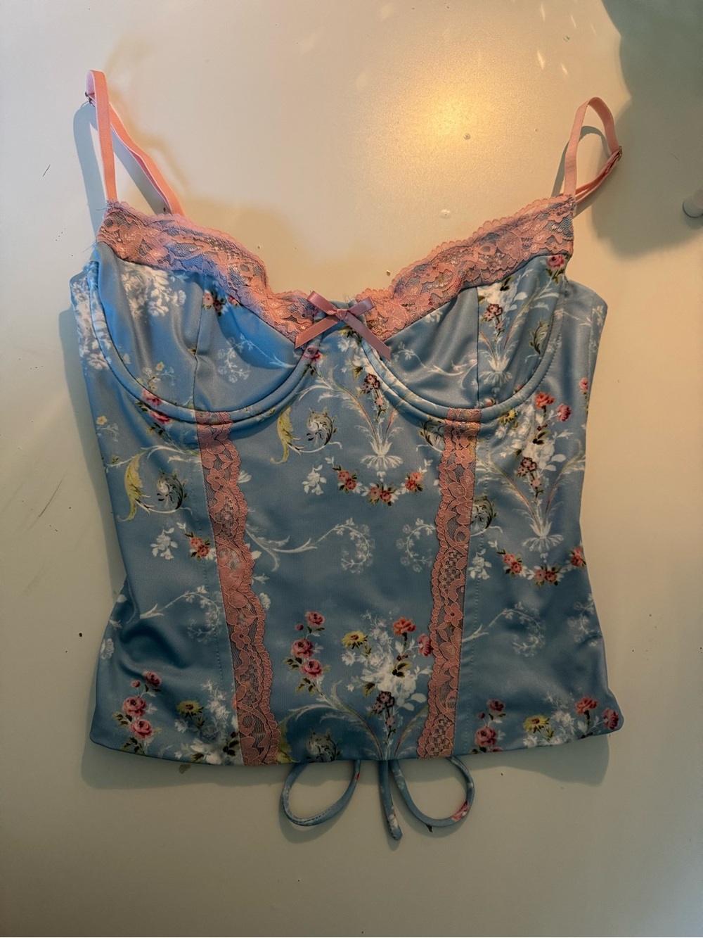 Never Worn Size Small Edikted Talulla Cupped Lace Up Corset